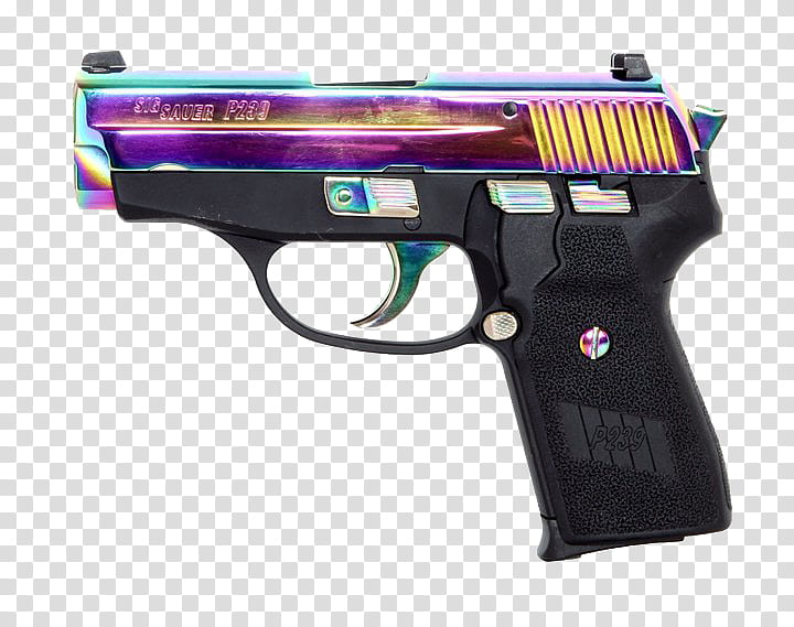 , black and purple semi-automatic pistol transparent background PNG clipart