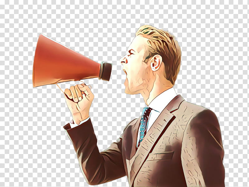 megaphone nose audio equipment public speaking businessperson, Shout, Loudspeaker, Penalty Card, Ear transparent background PNG clipart