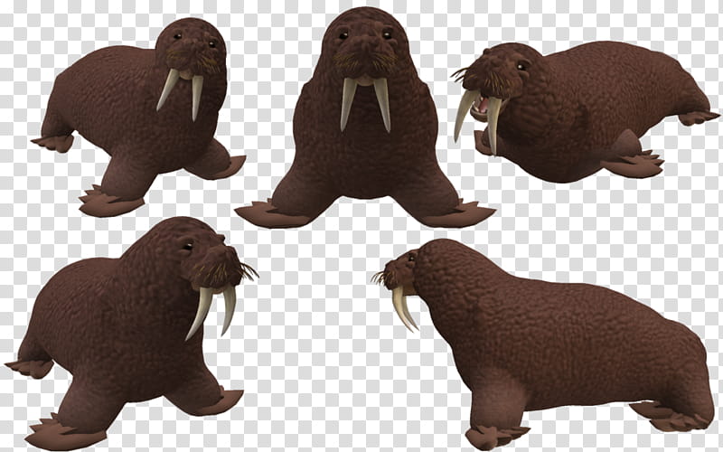 SPORE creature: Walrus transparent background PNG clipart