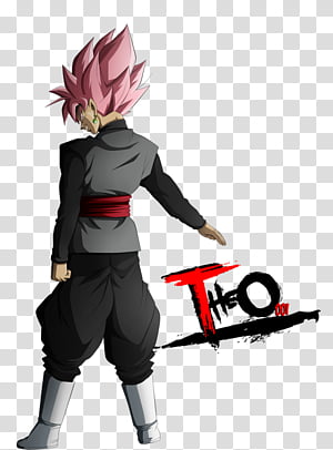 Goku de perfilFacuDibuja transparent background PNG clipart