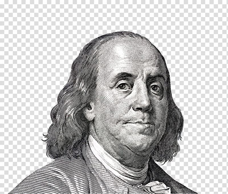 Face, Benjamin Franklin, United States One Hundreddollar Bill, Banknote, United States Dollar, United States Onedollar Bill, Currency, Money transparent background PNG clipart