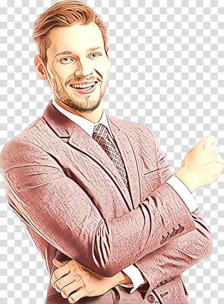 male chin gentleman forehead smile, Cartoon, Whitecollar Worker, Suit, Neck, Businessperson transparent background PNG clipart