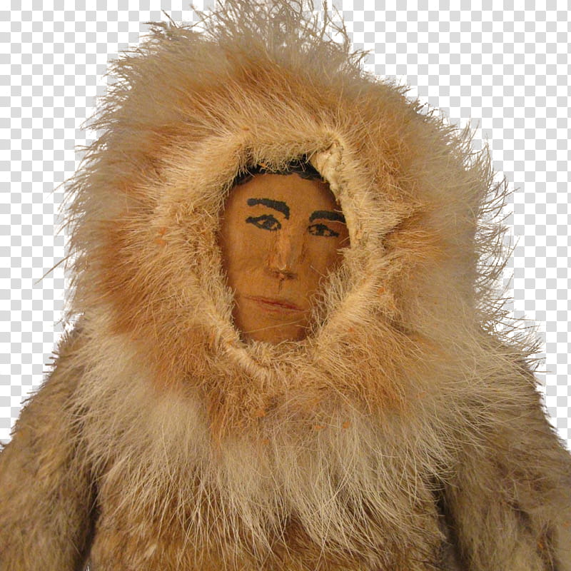 Wood, Inuit Doll, Fur, Eskimo, Ruby Lane, Title 9 Sports Inc, Snout, Wood Carving transparent background PNG clipart