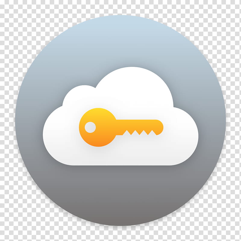 Clay OS  A macOS Icon, Keychain Access, yellow key illustration transparent background PNG clipart