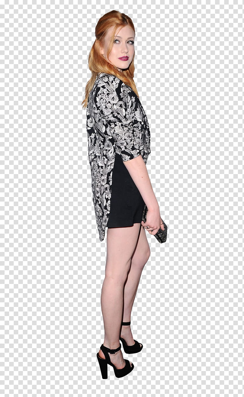 Katherine McNamara , KM,  transparent background PNG clipart