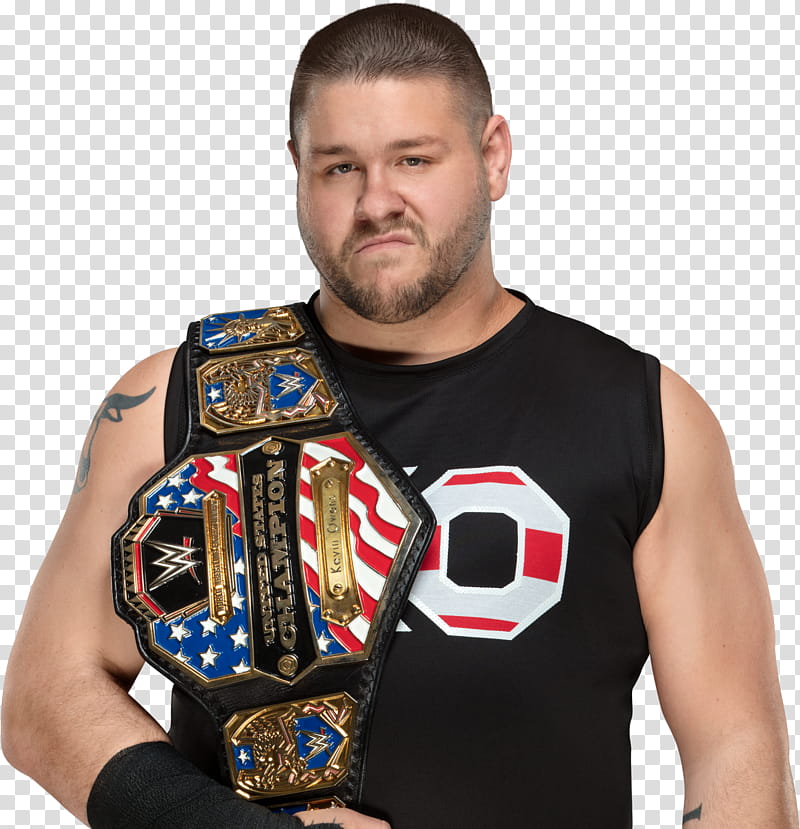 Kevin Owens US Champion  transparent background PNG clipart