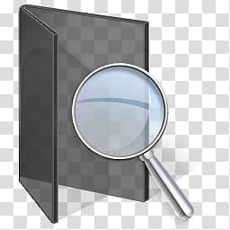 Black Vista, search document file folder icon transparent background PNG clipart