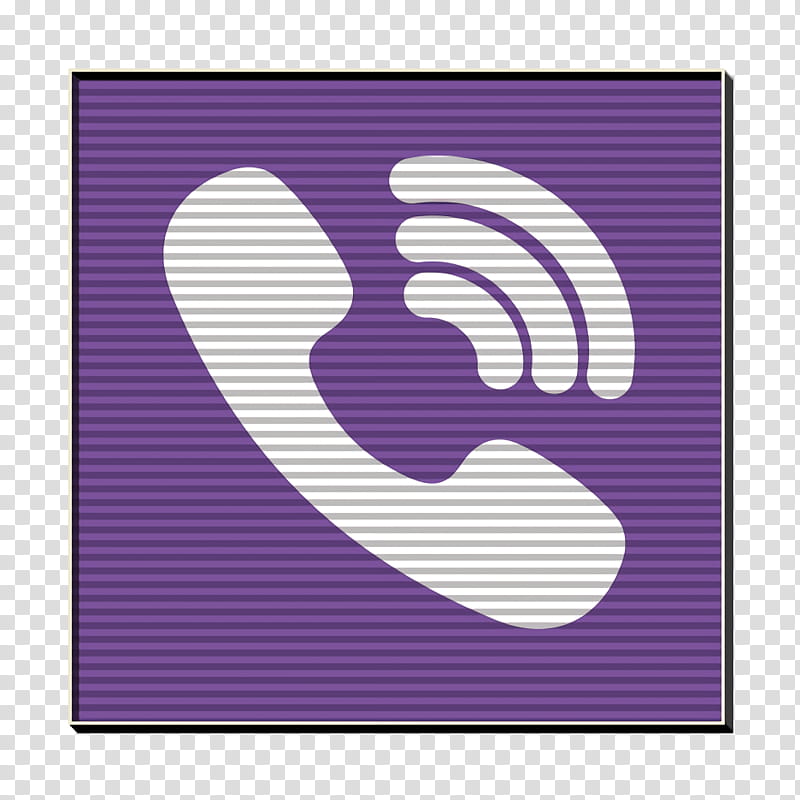 call icon contact icon logo icon, Media Icon, Message Icon, Social Icon, Viber Icon, Violet, Purple, Lavender transparent background PNG clipart