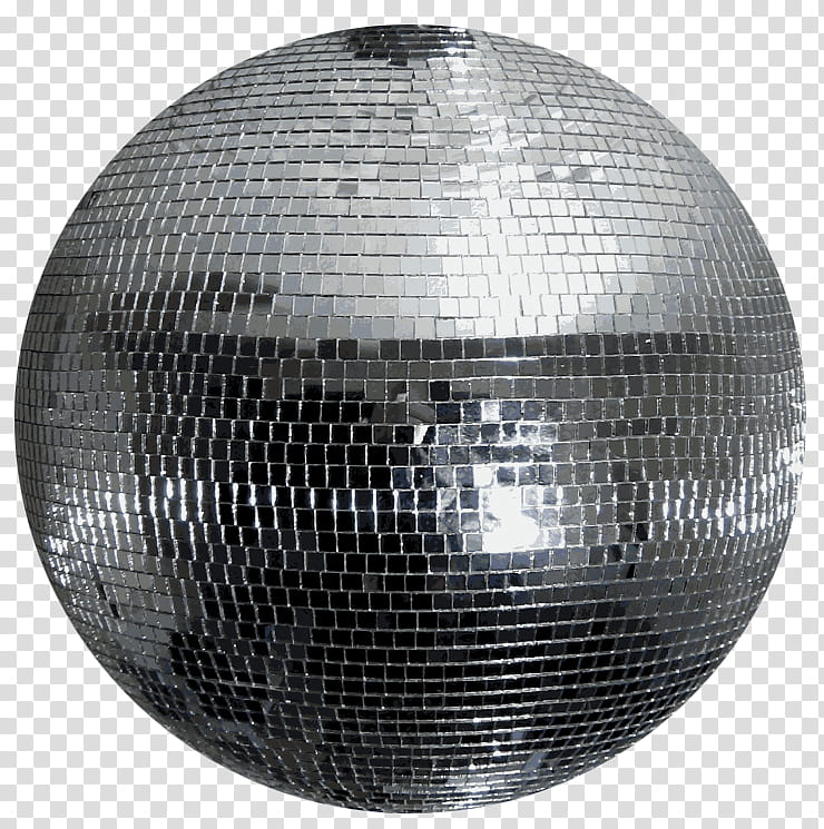 gray disco ball transparent background PNG clipart