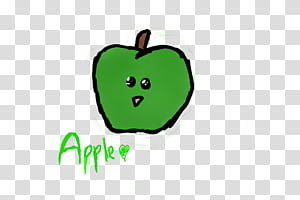 Chibi Apple transparent background PNG clipart thumbnail