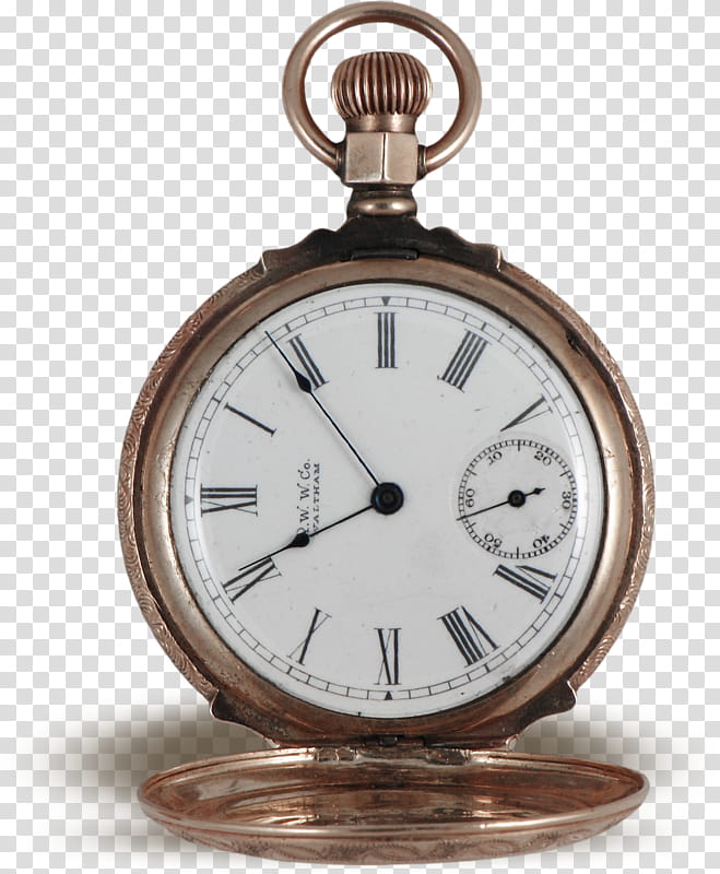 round gold-colored pocket watch transparent background PNG clipart