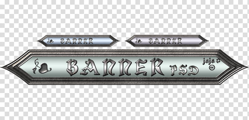 Metal banner PSD , Barrer illustration transparent background PNG clipart