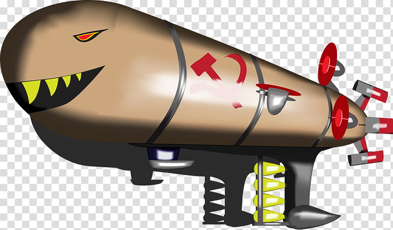 Kirov airship, brown and black hot air balloon gun toy transparent background PNG clipart