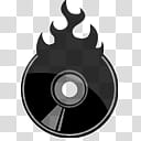 Color Me dock icons, Burn CD transparent background PNG clipart