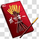 Pocky, Pocky Japanese icon transparent background PNG clipart