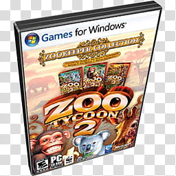 PC Games Dock Icons v , Zoo Tycoon  Zookeeper Collection transparent background PNG clipart