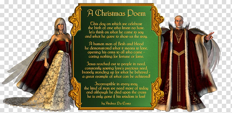 A Christmas Poem, A Christmas Poem transparent background PNG clipart