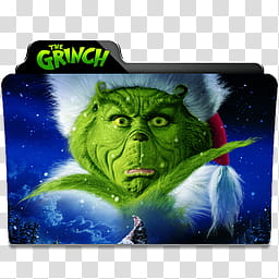 The Grinch Folder Icon transparent background PNG clipart