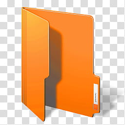 Color Folder Icons And MS, Orange, orange folder illustration transparent background PNG clipart
