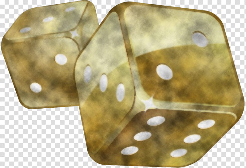 games yellow brown dice pattern, Recreation, Beige, Metal transparent background PNG clipart