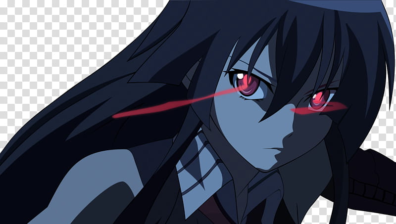 Akame | Akame Ga Kill Trace, girl anime character transparent background PNG clipart