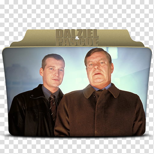 Dalziel and Pascoe Folder Icon transparent background PNG clipart