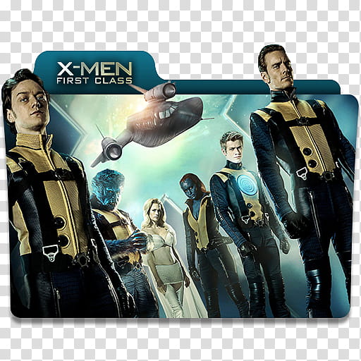 X Men Collection   Folder Icon, X Men First Class () transparent background PNG clipart
