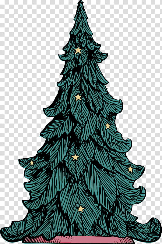 Christmas tree, Shortleaf Black Spruce, Colorado Spruce, Balsam Fir, White Pine, Oregon Pine, Yellow Fir, Green transparent background PNG clipart