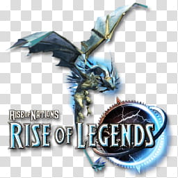 Rise of Legends Icon, RoLGlassDragon(Higher Contrast, ), Rise of Nations Rise of Legends logo transparent background PNG clipart