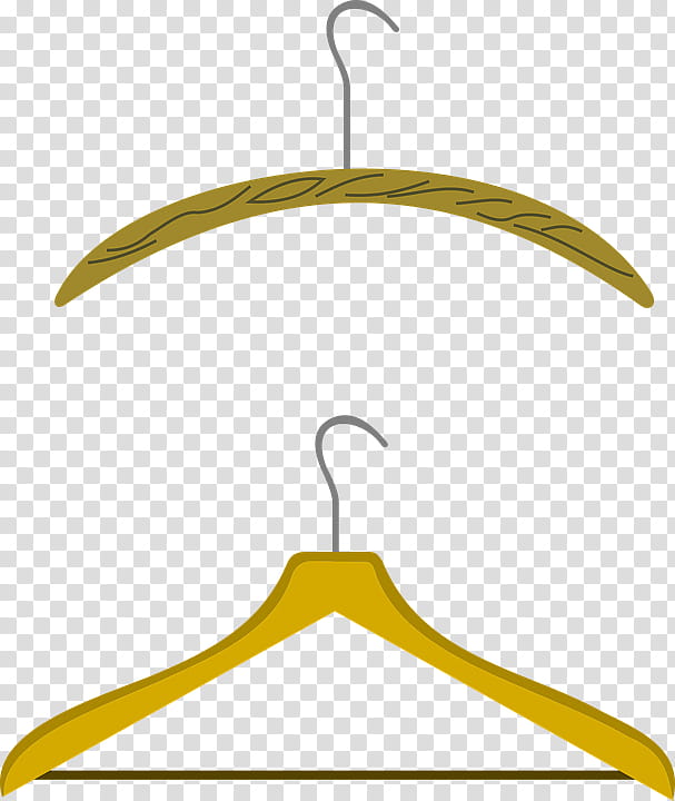 Leaf Line, Clothes Hanger, Clothing, Hook, Coat, Yellow, Plant, Home Accessories transparent background PNG clipart