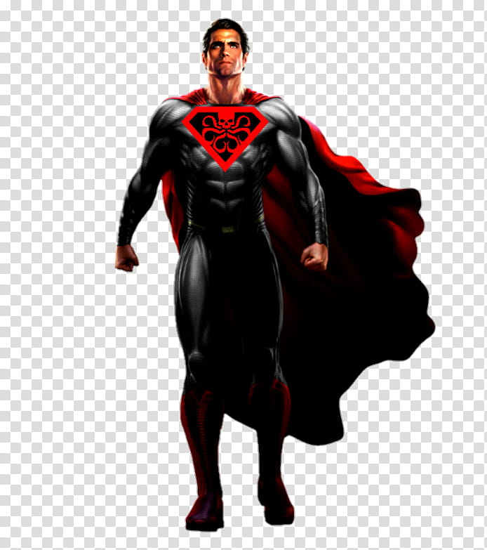 Superman The Steel Of Hydra Render Concept transparent background PNG clipart