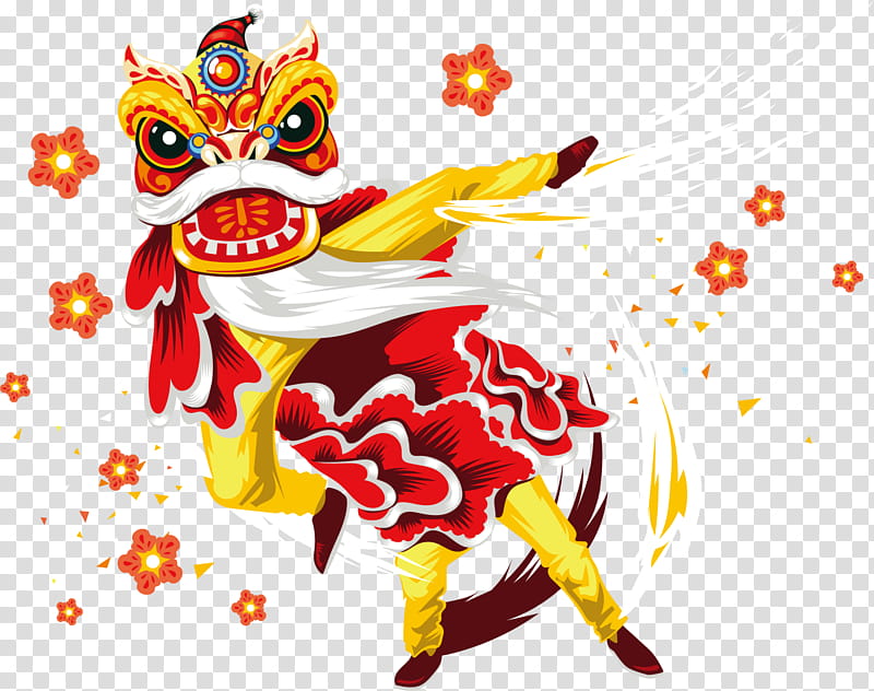 Chinese New Year Lion Dance, Dragon Dance, Chinese Dragon, Festival, Dance In China, Drawing, Cartoon transparent background PNG clipart