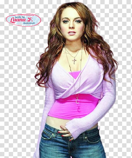 Render Mean Girls, Lindsay Lohan transparent background PNG clipart
