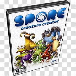 PC Games Dock Icons v , Spore, Creature Creator transparent background PNG clipart