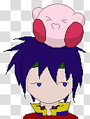 Ike the Uke and Kirby transparent background PNG clipart