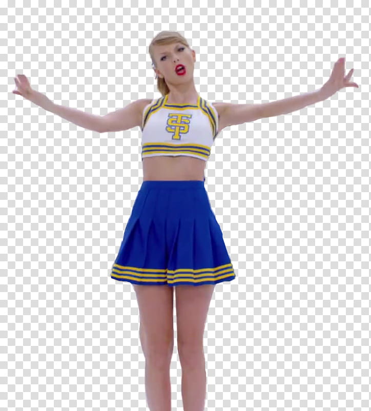 Taylor Swift Shake It Off Video NeonLights S, Taylor Swift in cheer leading dance transparent background PNG clipart