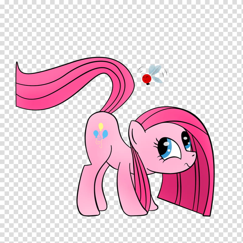 Make it go away, pink pony from My Little Pony transparent background PNG clipart