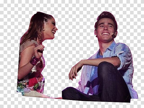 Martina Stoessel Con Jorge Blanco transparent background PNG clipart