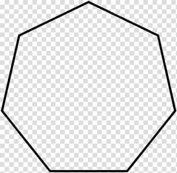 Geometric Shape, Heptagon, Regular Polygon, Angle, Geometry, Triangle, Pentagon, Equilateral Triangle transparent background PNG clipart