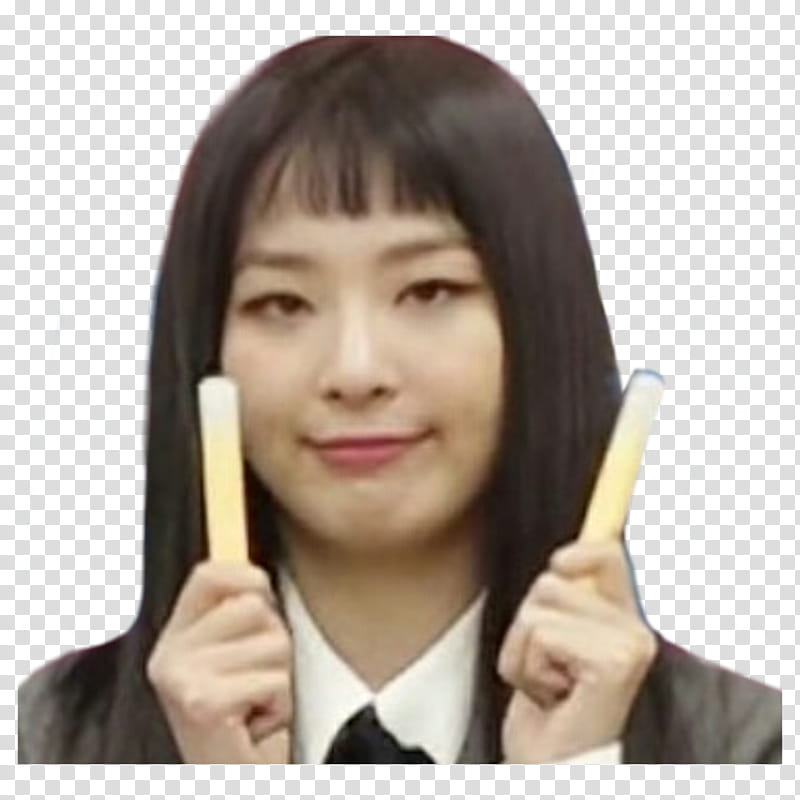 KPOP MEME EPISODE  RED VELVET, smiling Red Velvet Seulgi transparent background PNG clipart