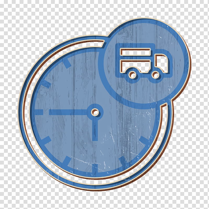 Time icon Shopping icon Clock icon, Transport, Electric Blue, Circle transparent background PNG clipart