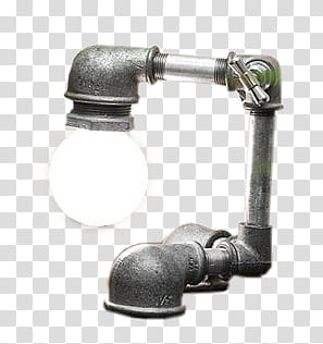 , lit pipe-themed lamp transparent background PNG clipart