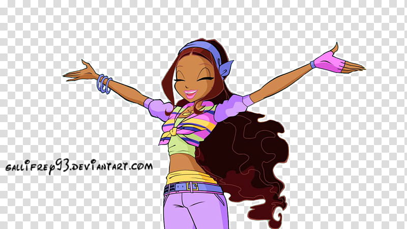 The Winx Club Aisha  season transparent background PNG clipart