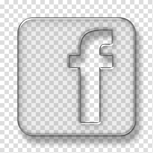 Glass Social Icons, facebook logo square webtreatsetc transparent background PNG clipart