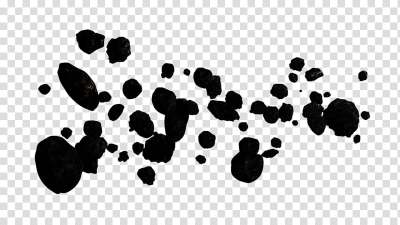 Asteroid Belts Mega , black splatter transparent background PNG clipart