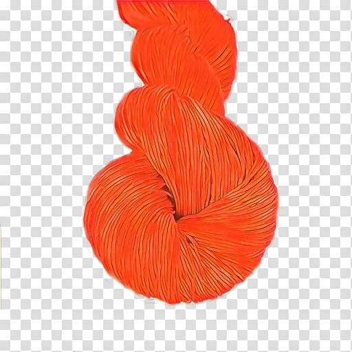 Orange, Cartoon, Red, Wool, Thread, Textile transparent background PNG clipart