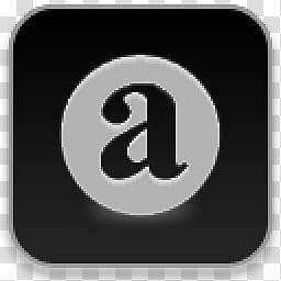 Albook extended dark , letter a logo transparent background PNG clipart
