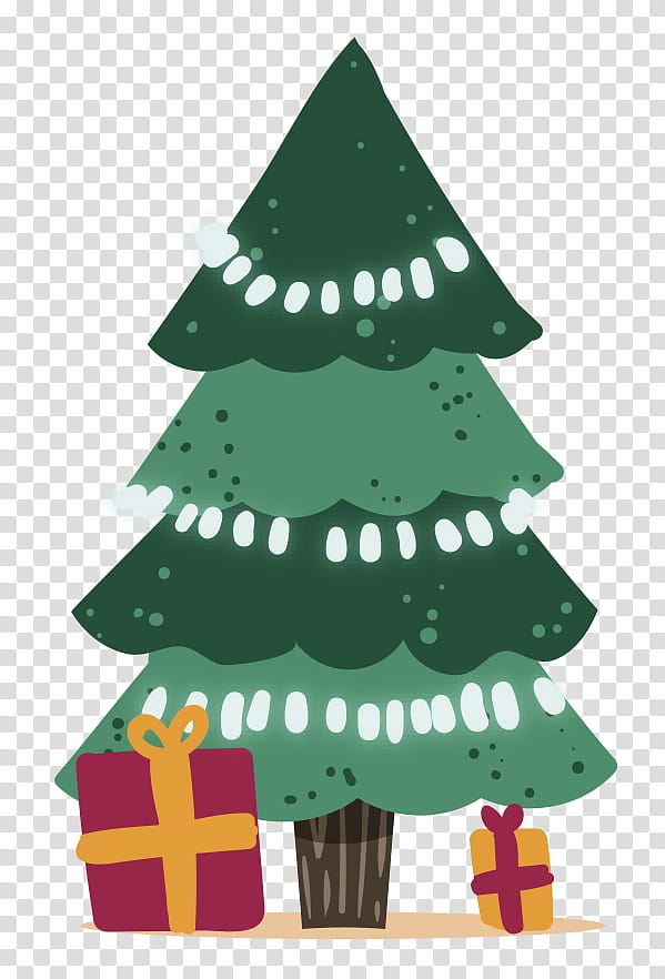 Christmas Graphics, green Christmas tree transparent background PNG clipart