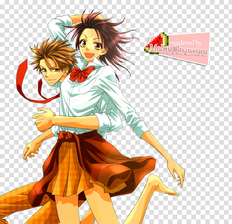 Misaki and Usui Render transparent background PNG clipart