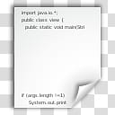 Oxygen Refit, text-x-java icon transparent background PNG clipart